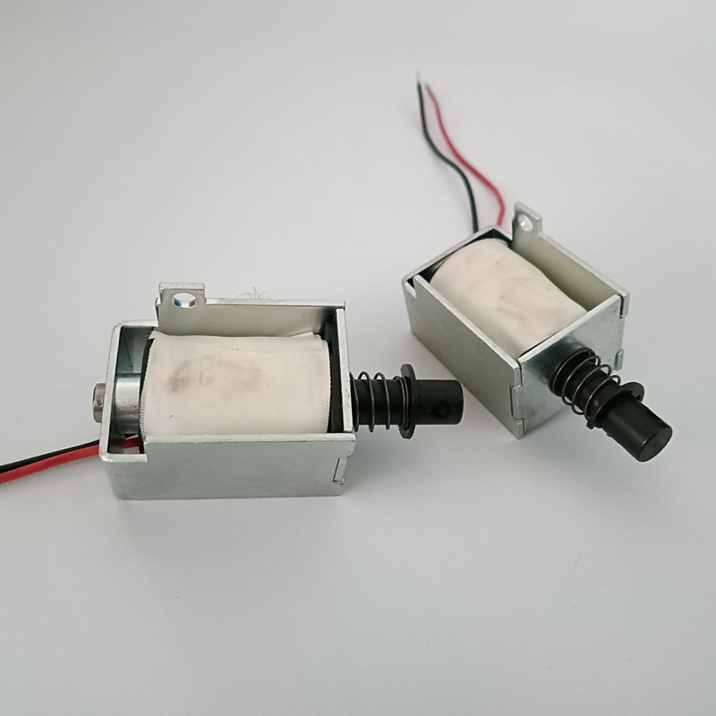 Válvula electromagnética de vaivén dc del solenoide linear micro actuador de vaivén de 12 voltios